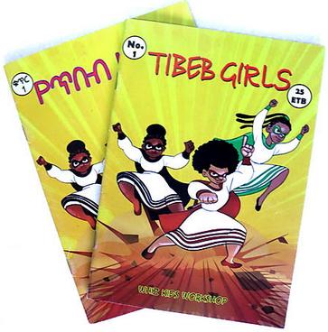 Tibeb Girls Comic Books