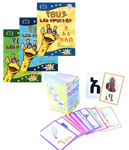 Bundle of 4 Workbooks with Flash Cards Package (FREE SHIPPING)