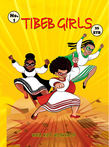 Tibeb Girls Comic Book-English